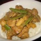 Thai Green Curry Chicken with Ginger